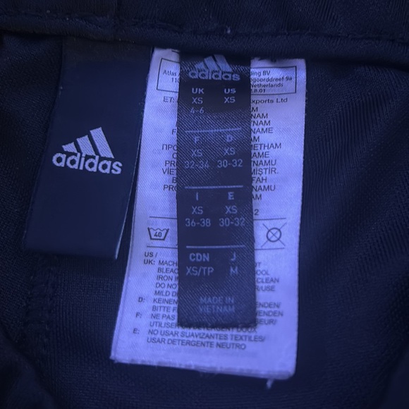 Black adidas joggers - Picture 3 of 3
